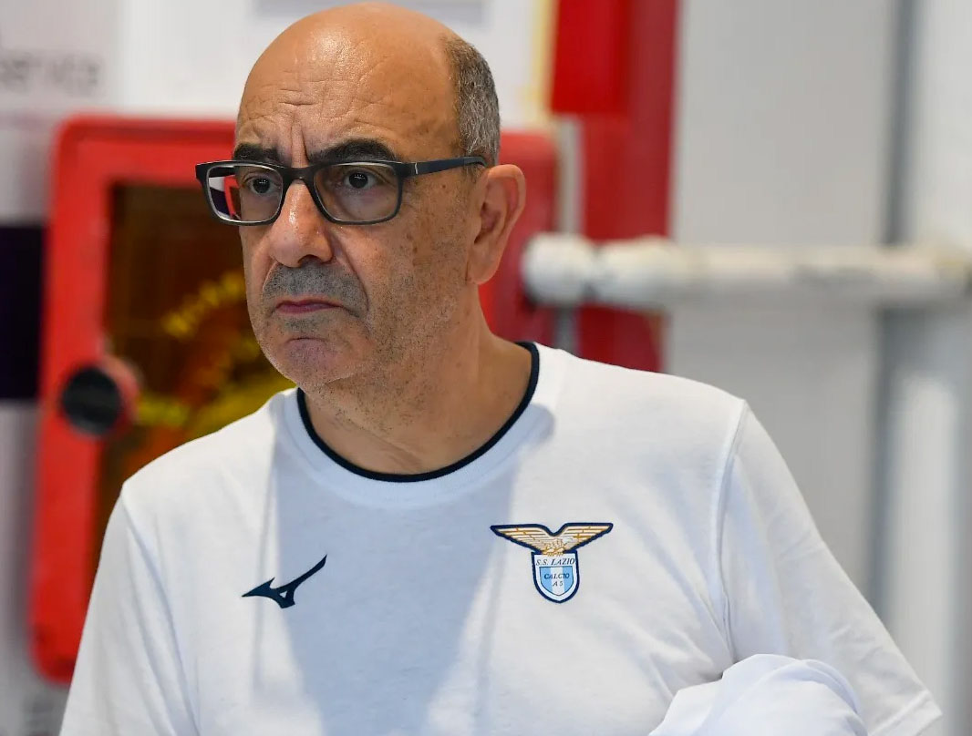 La Lazio ringrazia mister Antonio Guantario